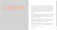 Desktop Screenshot of annaduckworth.com